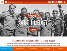 Tablet Screenshot of maritiman.se
